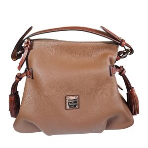 Dooney & Bourke Brown Leather Shoulder Bag